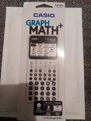 Calculatrice Graphique & Scientifique Casio Graph Math+ Mode Examen - Neuve - Photo 1/2
