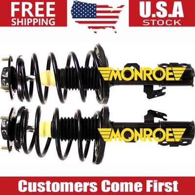 Pair Set of 2 Front Monroe Strut & Coil Spring Kit For Lexus ES330 Toyota Solara - Image 1 of 3