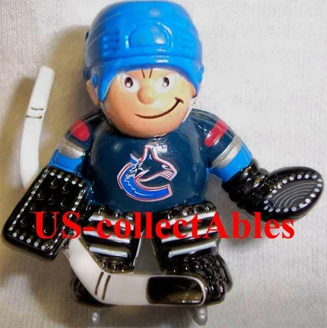 NHL Vancouver Canucks Goaltender Sports Brat Hockey Keychain NEW Collectible Cover