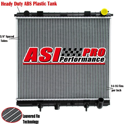 Radiador de núcleo de aluminio para Land Rover Range Rover P38 P38A 99-2002 4,0 L 4,6 L Foto 1 de 4