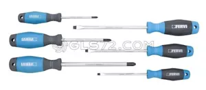 6 PIECE SCREWDRIVER SET WITH MAGNETIC TIP FERVI C880/006 - Picture 1 of 2