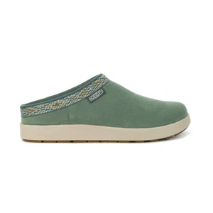 Mules de gamuza Keen Elle Dark Forest/Abedul para mujer 1029462 - Imagen 1 de 4