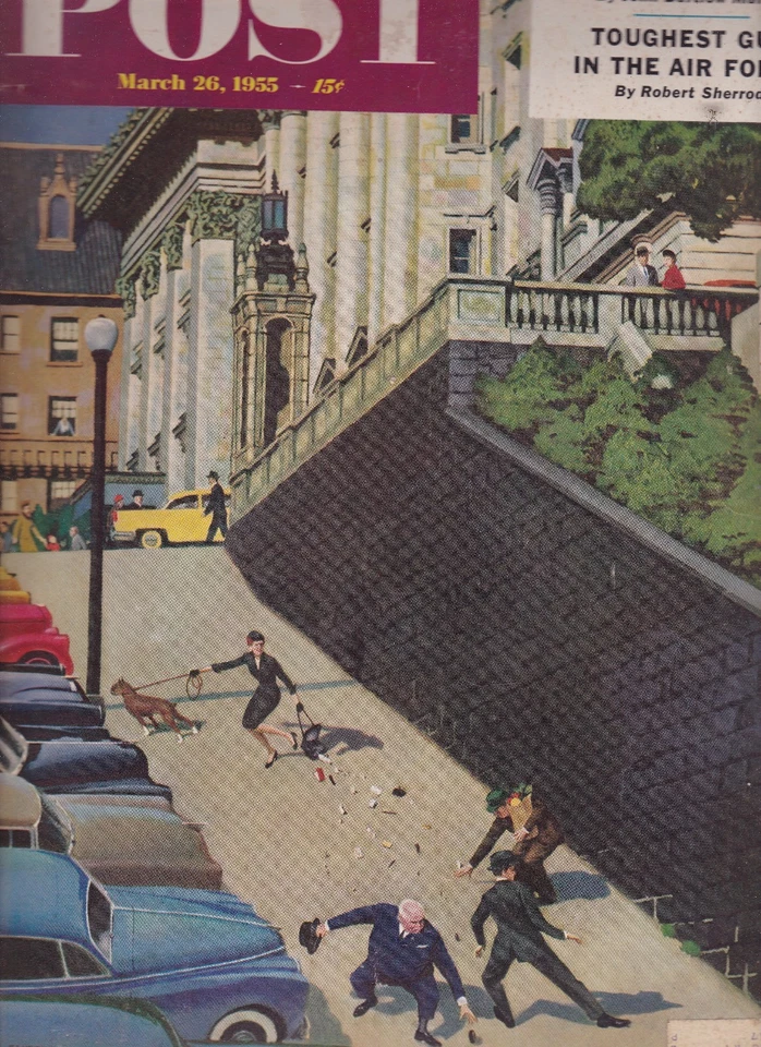 Saturday Evening Post Erle Stanley Gardner Ethel Merman March 26 1955 - Image 1 of 1