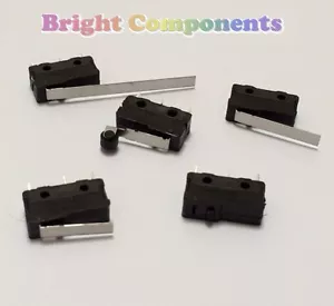 V4 Miniature Microswitch - Various Types - (Micro Switch) - 1st CLASS POST - Picture 1 of 6