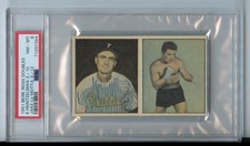 1951 Berk Ross Panel Heintzelman/La Motta  PSA 8