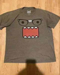Vintage Domo T shirt Y2K RETRO Men and Women Street wear Domo Kun - Picture 1 of 8