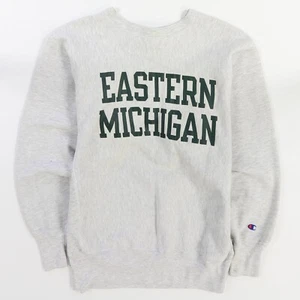 Sudadera De Colección Eastern Michigan Eagles Champion Tejido Inverso Grande Años 90 NCAA - Imagen 1 de 4