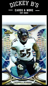 2015 Finest Diamond Refractor #48 Terrell Suggs Baltimore Ravens SN - Picture 1 of 2