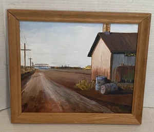 1982 Don Roth Signed Oil Painting Pre  Kool Kat Kollection * - Picture 1 of 4