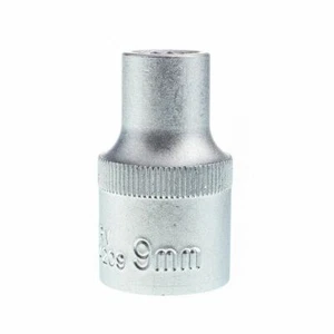 Zócalo de 9 mm ASTA 1/2" métrico de unidad 12 puntos (12 PT) cromo vanadio (Cr-V) - Imagen 1 de 5