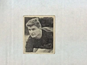 Tarjeta de fútbol americano Bowman 1948 blanco y negro Walter Stickel #42 - Imagen 1 de 2
