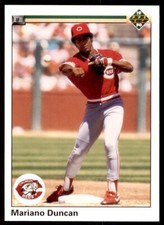 1990 Upper Deck Mariano Duncan . Cincinnati Reds #430