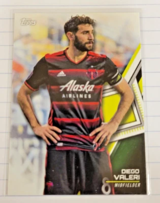 2018 Topps MLS Soccer Image Variation SP #70 Diego Valeri - Image 1 of 2