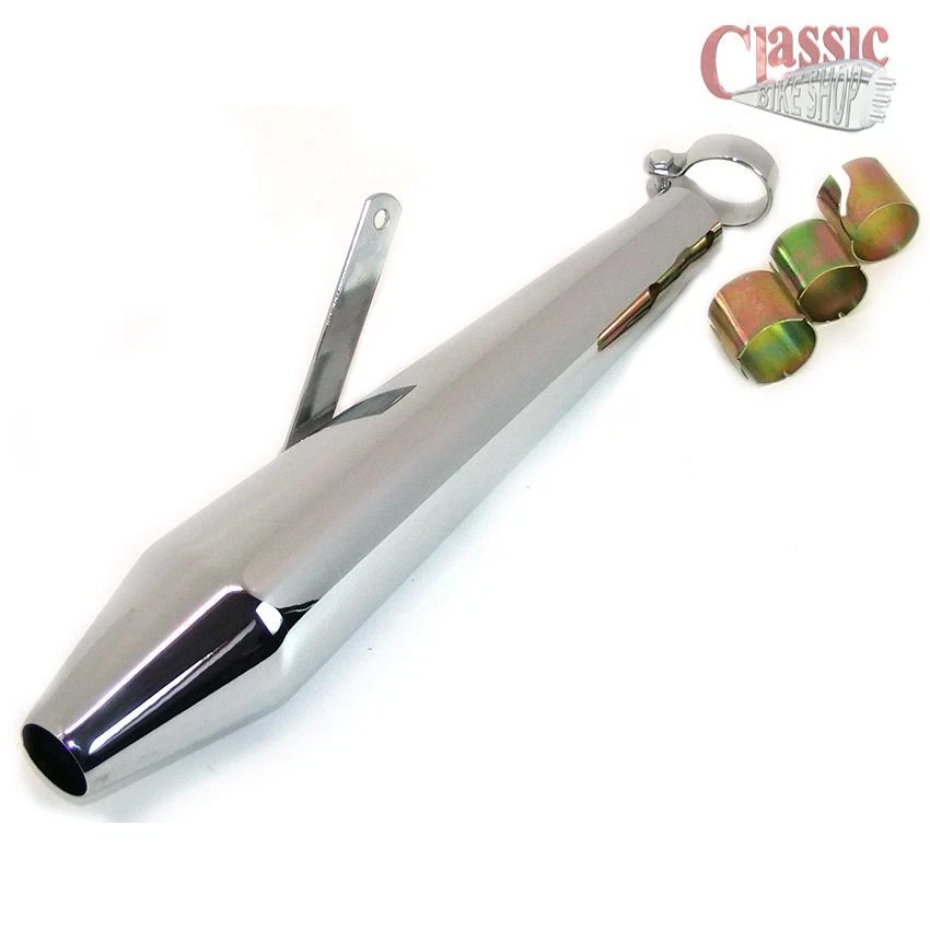 Yamaha XS650 custom custom style universal silencer - Image 1 of 1