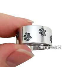Paw Band Ring 925 Sterling Silver Band Ring Silver Paw Ring Band Ring Handmade