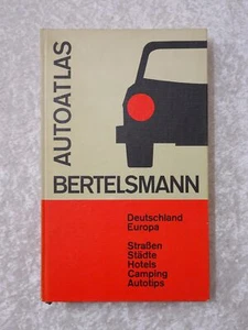 5nhPmF - Bertelsmann Autoatlas Deutschland Europa - Vintage - Bild 1 von 6