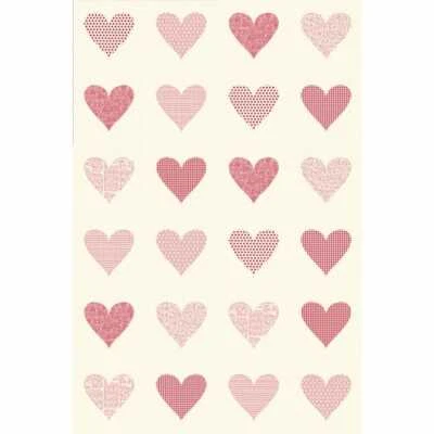 Moda PRINTWORKS FLIRT 55577 12P Sweetwater 36" X 54" PANEL ACOLCHADO TELA CORAZONES Foto 1 de 3