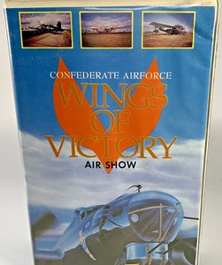 Wings Of Victory Air Show Confederate Airforce VHS Free Shipping - Picture 1 of 2