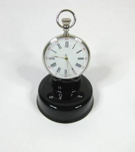 BLACK China Pocket watch stand holder display stand /choice of 2 colours & sizes - Picture 1 of 16