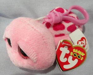 SHELLBY - Ty Beanie Boos Clip 3" Key Chain - NEW & MINT - Picture 1 of 1