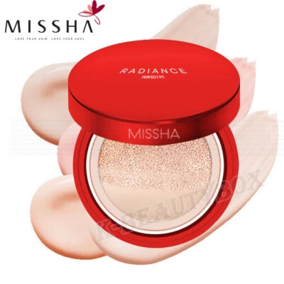 MISSHA Radiance Perfect Fit Cushion 15g SPF30 PA++ 15g 4 Color BB Cushion KOREA - Image 1 of 4