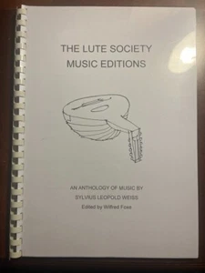 Sylvius Leopold Weiss - two books of tablatures by The Lute Society - Bild 1 von 2