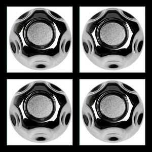 FORD RANGER EXPLORER MOUNTAINEER CHROME WHEEL HUB CENTER CAPS SET OF 4 NEW  - Picture 1 of 2