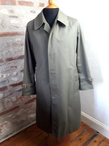 BURBERRYS PRORSUM TRENCH COAT LONG HOMME KAKI VINTAGE ANNÉES 80 T.42 OU M - Imagen 1 de 21
