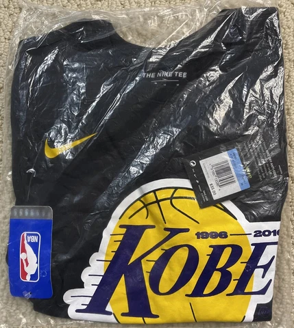 KOBE 1996-2016 NIKE DRI-FIT RETIREMENT T-SHIRT SIZE:MEDIUM A18140 010 NWT IN BAG Cover