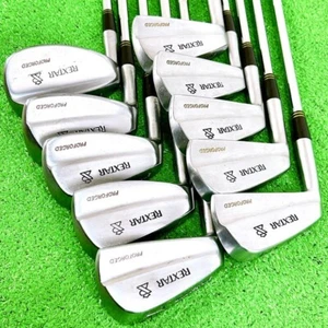 Lefty BRIDGESTONE REXTAR PRO FORGED MB Iron Set of 10 2-PW-SW Steel Flex S USED - Picture 1 of 9