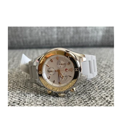 (EN VENTA) Nuevo Reloj Michele Jelly Bean Oro 18k MWW12f000103 $445 Foto 1 de 4