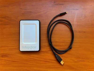 MAXTOR 9NU2AY-501 OneTouch 4 Mini 320GB External Hard Drive - Image 1 of 3