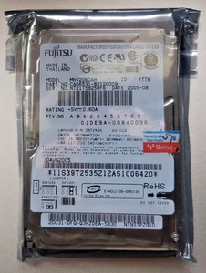 FUJITSU 60GB 2.5" IDE ATA/IDE PATA HARD DISK DRIVE LAPTOP POWERBOOK IBOOK G3 G4 - Picture 1 of 11