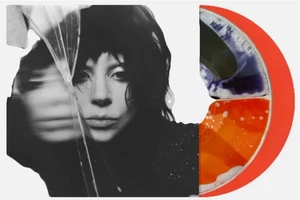 Lady Gaga Mayhem x Bad World Split Liquid Filled Vinyl LP Blood Records IN HAND - Imagen 1 de 1