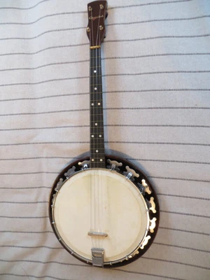 4 string tenor banjo by Chandos  VGC - Image 1 of 4