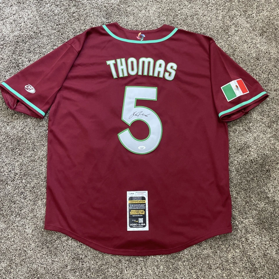Alek Thomas Signed Mexico WBC Jersey ARIZONA DIAMONDBACKS JSA Authentic  - Image 1 of 4