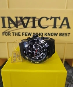 Invicta Pro Diver 37231 48mm Blk Stainless Steel Case - FREE Invicta Trvl Case - Picture 1 of 9