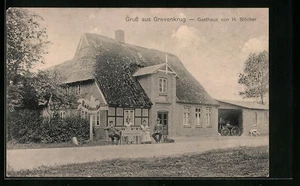 Ansichtskarte Grevenkrug, Gasthaus von H. Blöcker - Picture 1 of 2