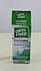 1 GOTAS HUMECTANTES OPTI-FREE Pure Moist Alcon .4oz hidrata 12 ml caducidad 31/03/26 - Imagen 1 de 5
