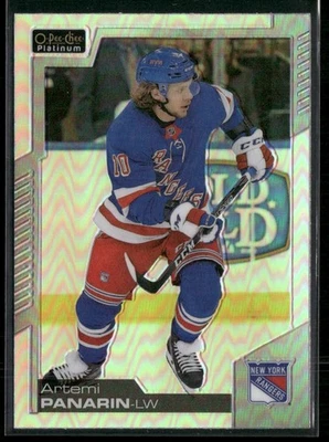 2020-21 O-Pee-Chee Platinum - Artemi Panarin #147 Rainbow - Image 1 of 2