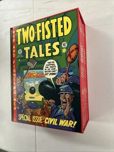 E.C. Two Fisted Tales Hardcover Box Set Russ Cochran Slipcover SWEET! - Picture 1 of 5