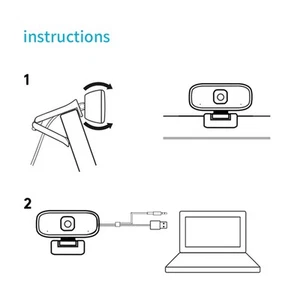 AU Full HD 1080P Webcam USB Mini Computer Camera Built-in Microphone Flexible 5 - Afbeelding 1 van 12