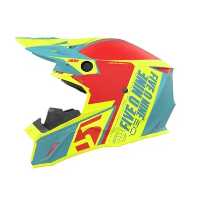 Шлем 509 Altitude 2.0 для снегохода Fidlock легкий с открытым лицом Ultrabeast красный - Изображение 1 из 4