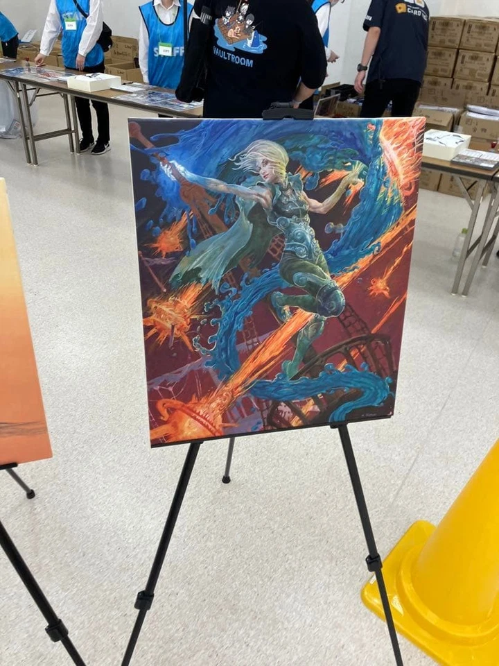 Mtg War Festival Canvas Art Large Force Of Will No.MM956 - Image 1 of 1
