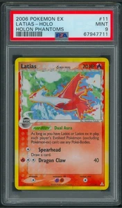 Pokémon EX Holon Phantoms Latias Holo 11/110 PSA 9 - Picture 1 of 2