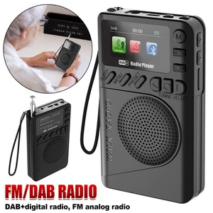 Pocket DAB/DAB+ Digital FM Radio LCD Display Good Sound Speaker Long Life - Picture 1 of 14