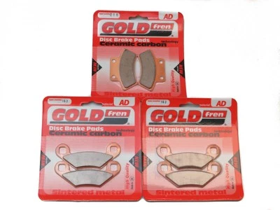 Pastilhas de freio dianteiras e traseiras para Polaris 250 Trail Blazer 1994-1998 - Imagem 1 de 3