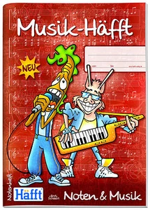 Notenheft/Musikheft von Häfft A5, hoch - Bild 1 von 1
