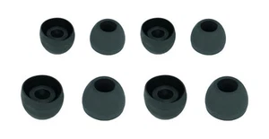 8 x Ear Pads for In-Ear Headphones| Black - Picture 1 of 1