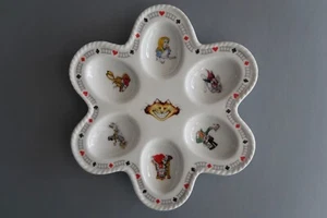 Paul Cardew Alice In Wonderland Deviled Stuffed Egg Serving Plate - Picture 1 of 5